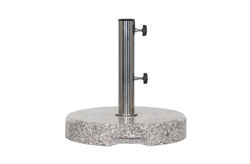 Base de parasol en granit