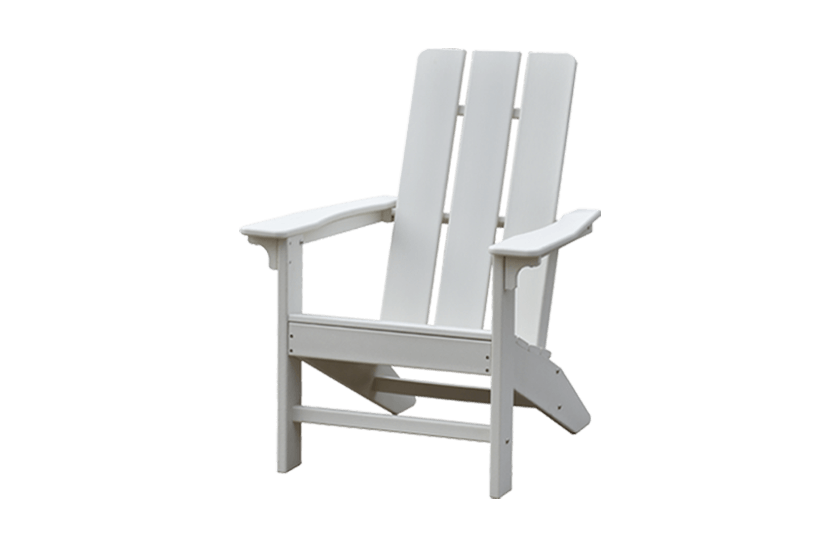 Chaise Adirondack Moss – blanc