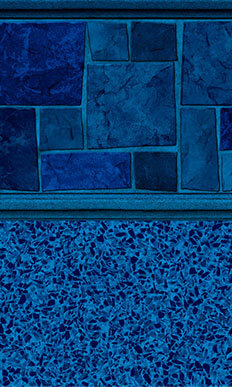 Toile de piscine Courtstone Blue / Stardust Blue