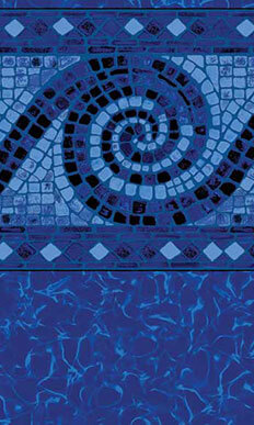 Toile de piscine Terrazzo / Electric Aquarius